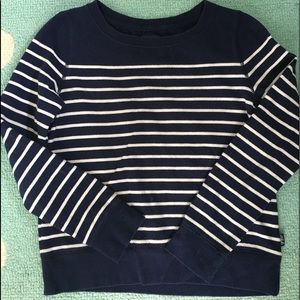 GAP Navy Stripe Sweater/Sweatshirt